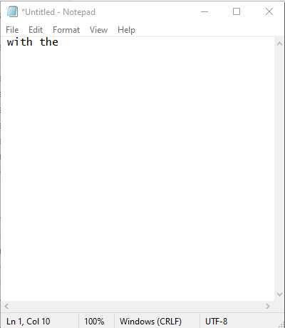 Test Plover output