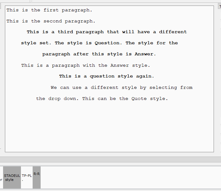 Gif of retroactive define in action